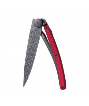 Kapesní nůž Deejo 1GM034 Tattoo Aluminium 37g aluminium red Frieze Kapesní nůž Deejo 1GM034 Tattoo Aluminium 37g aluminium red Frieze