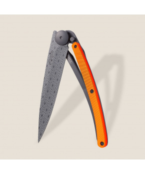 Kapesní nůž Deejo 1GM036 Tattoo Aluminium 37g aluminium orange Parallel Kapesní nůž Deejo 1GM036 Tattoo Aluminium 37g aluminium orange Parallel