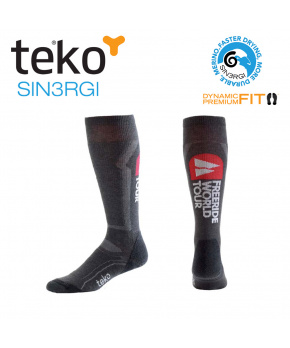 Teko 2711 M3RINO.XC ultralight FWT Ski Pro black lyžařské ponožky Teko 2711 M3RINO.XC ultralight FWT Ski Pro black lyžařské ponožky