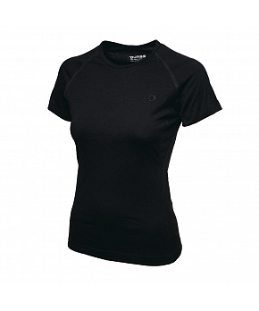 Duras Jana dámské triko merino krátký rukáv černá Duras Jana dámské triko merino krátký rukáv černá