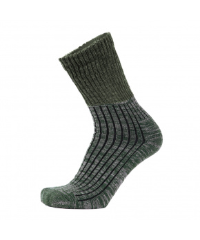 Duras Toba merino green turistické ponožky se zdravotním lemem