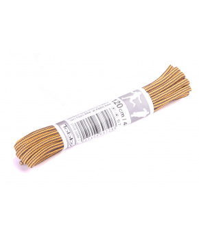 Tkaničky kulaté Tobby 0242-73 brown-gold