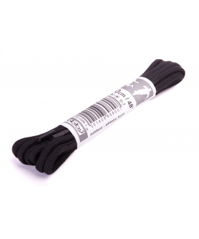 Tkaničky kulaté Tobby 0242-8000 black