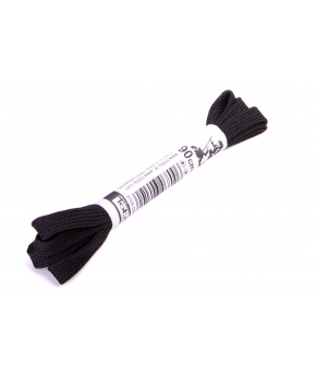 Tkaničky ploché Tobby 0802-8000 black 7mm