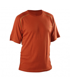 Afars triko merino vlna krátké orange/sand Afars triko merino vlna krátké orange/sand