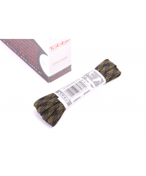 Tkaničky ploché Tobby 0802-218 olive-black multipack Tkaničky ploché Tobby 0802-218 olive-black multipack