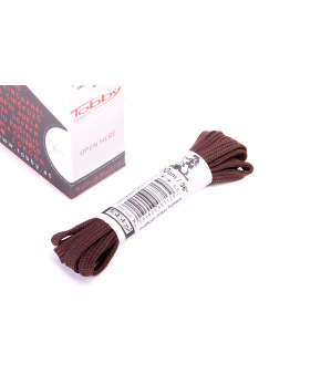 Tkaničky ploché Tobby 0802-7132 brown multipack Tkaničky ploché Tobby 0802-7132 brown multipack