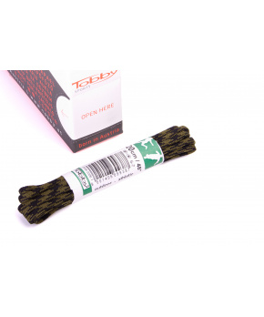 Tkaničky kulaté Tobby 0242-218 olive-black multipack Tkaničky kulaté Tobby 0242-218 olive-black multipack