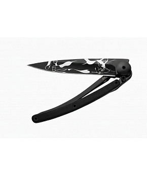 Kapesní nůž Deejo 9GBC17 Tattoo Black 27g ebony wood Cat Kapesní nůž Deejo 9GBC17 Tattoo Black 27g ebony wood Cat