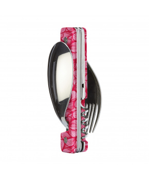 Kapesní multifunkční příbor Akinod 13h25 Delicate pink