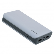 Baladeo PLR904 powerbanka S6600 2xUSB, bílá