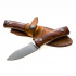 Dýka LionSteel M4 ST čepel ocel M390,rukojeť dřevo santos,pouzdro