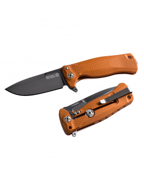 Kapesní nůž LionSteel SR22A OB čepel ocel Sleipner černá,hliníková rukojeť