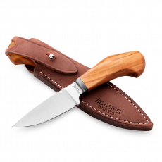 Lionsteel WILLY WL1 UL,rukojeť oliva,kožené pouzdro