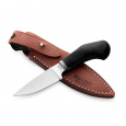 Lionsteel WILLY WL1 GBK,rukojeť černá G10,kožené pouzdro