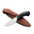 Lionsteel WILLY WL1 CF,rukojeť uhlíkové vlákno,kožené pouzdro