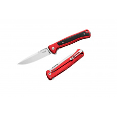 Lionsteel Skinny SK01A RS Aluminium - Red / Stone Washed blade