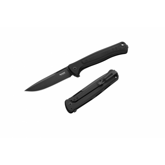 Lionsteel Skinny SK01A BB Aluminium -Black / Old Black blade