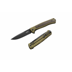 Lionsteel Skinny SK01A GB Aluminium -Green / Old Black blade