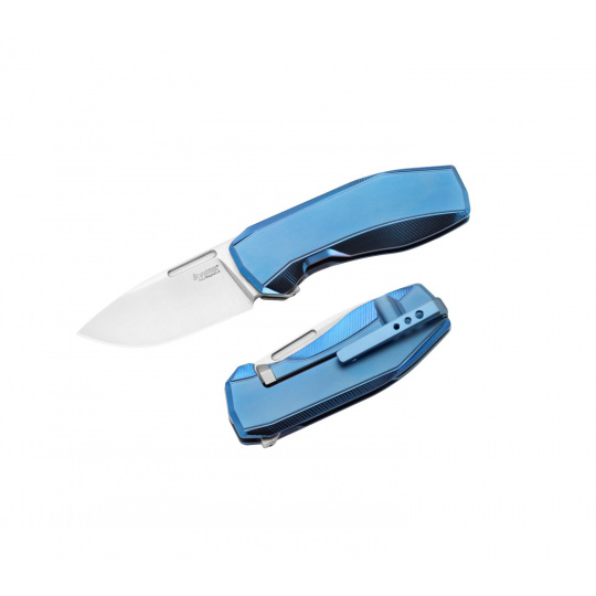Lionsteel N.ONE N1 BL,CPM MagnaCut,titan,blue