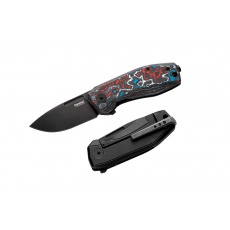 Lionsteel NANO NA01 NB,CPM MagnaCut Old black,titan,carbon nebula