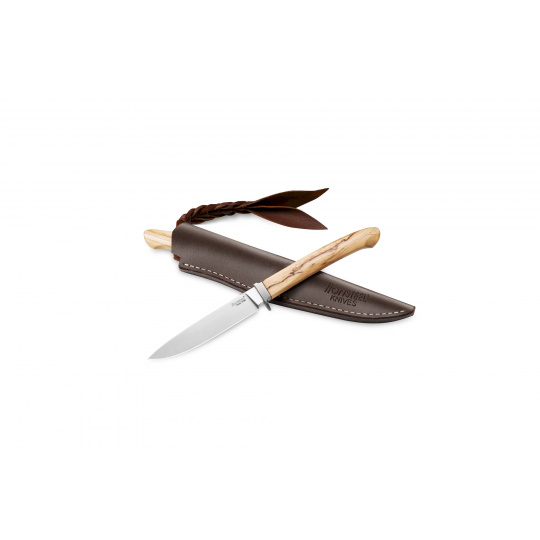 Lionsteel AG01 UL, čepel M390 satin, rukojeť olivové dřevo