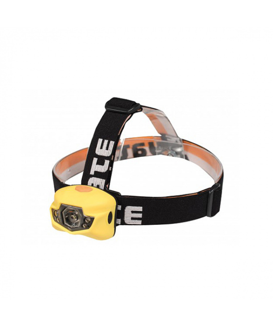 Yate Čelová lampa Panter 3 W CREE+2 LED