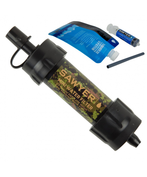 Vodní cestovní filtr Sawyer SP128 Mini Filter Camo