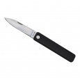 Baladeo ECO350 Papagayo kapesní nůž, čepel 7,5cm, ocel 420, rukojeť černá TPE