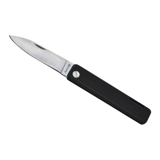 Baladeo ECO350 Papagayo kapesní nůž, čepel 7,5cm, ocel 420, rukojeť černá TPE