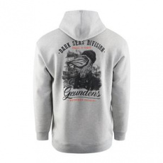 Dark Seas X Grundens Portsmith Hoodie Athletic Heather S