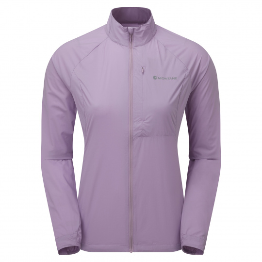 Montane FEM FEATHERLITE JACKET-ALLIUM-UK10/S dámská bunda lila
