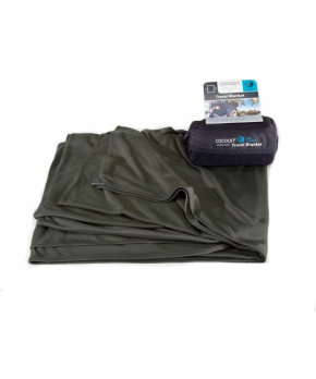 Cocoon cestovní deka Coolmax shadow green