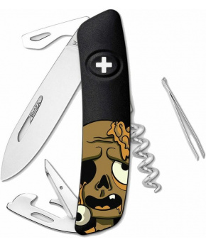 Swiza švýcarský kapesní nůž D03 Halloween Zombie black