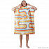 PackTowl Rychleschnoucí ručník PackTowl Changing Poncho barva Retro Curve velikost S/M