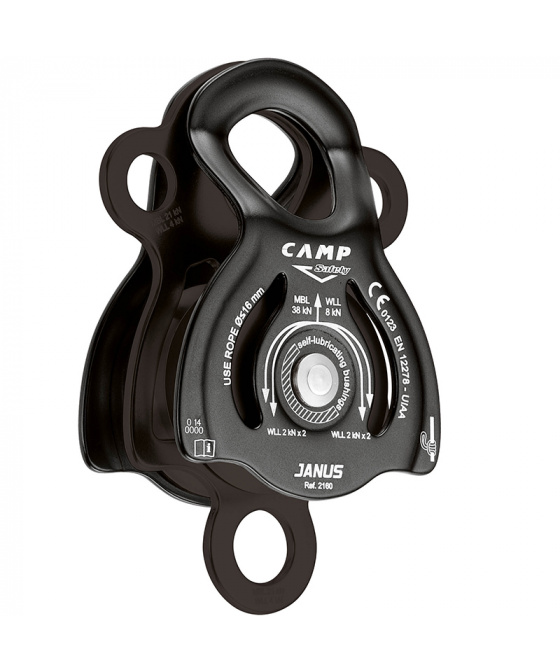 Dvojitá Kladka Camp Janus Black