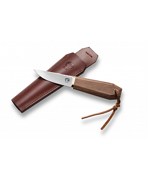 Bushcraftový nůž s pevnou čepelí Antonini ELK 3007/19_LN nerezová čepel, rukojeť americký ořech Bushcraftový nůž s pevnou čepelí Antonini ELK 3007/19_LN nerezová čepel, rukojeť americký ořech