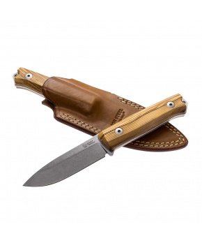 Nůž s pevnou čepelí LionSteel B40 UL čepelí Sleipner,rukojeť olivové dřevo,pouzdro Nůž s pevnou čepelí LionSteel B40 UL čepelí Sleipner,rukojeť olivové dřevo,pouzdro