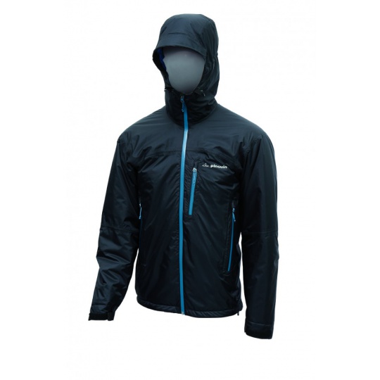 Zateplená bunda Pinguin Alaska Jacket Black / Petrol