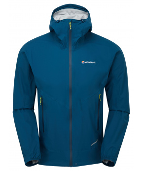 Montane MINIMUS STRETCH ULTRA JKT-NARWHAL BLUE-S pánská bunda modrá Montane MINIMUS STRETCH ULTRA JKT-NARWHAL BLUE-S pánská bunda modrá