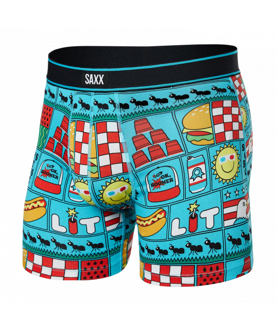 Boxerky Saxx DAYTRIPPER BB FLY july block party-blue