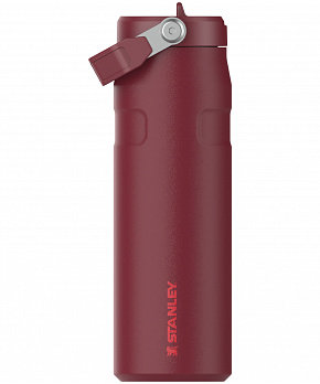 STANLEY Termoláhev The IceFlow™ Bottle Flip Straw 700 ml/24oz Cranberry