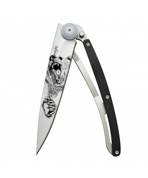 Kapesní nůž Deejo 1CB040 Tattoo 37g ebony wood Grizzly Kapesní nůž Deejo 1CB040 Tattoo 37g ebony wood Grizzly