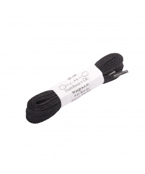 Tkaničky ploché Duras černé Tkaničky ploché Duras černé