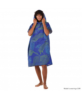 PackTowl Rychleschnoucí ručník PackTowl Changing Poncho barva Botanical velikost S/M