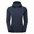 Montane Dámská mikina s kapucí Montane Womens Protium Hoodie barva Eclipse Blue velikost UK10/S