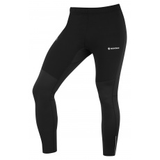 Montane THERMAL TRAIL TIGHTS-BLACK-XL pánské elastické kalhoty černé