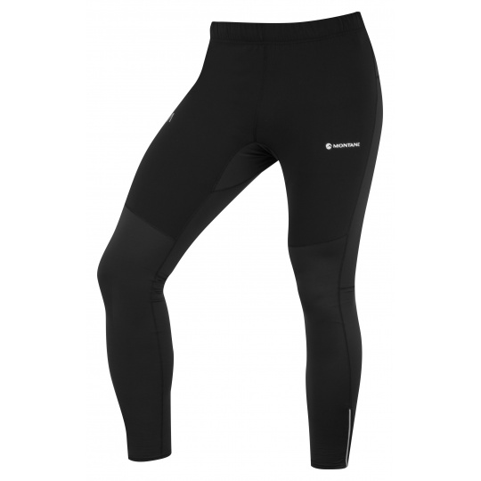 Montane THERMAL TRAIL TIGHTS-BLACK-XL pánské elastické kalhoty černé