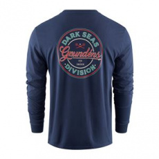 Dark Seas X Grundens Instinctive LS T-Shirt Dark Navy XL