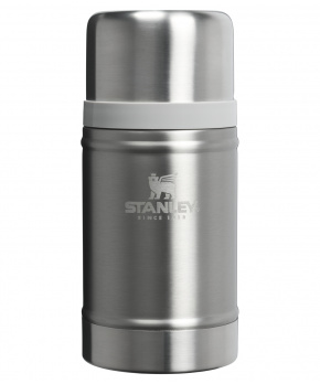 STANLEY Termoska jídelní The Legendary Food Jar 700 ml/24oz Stainless Steel Ash